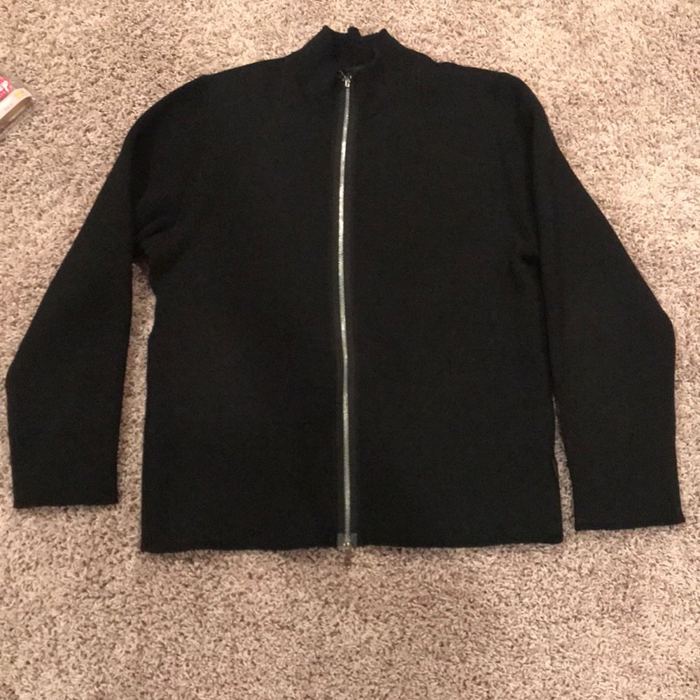 Hugo Boss zip up sweater